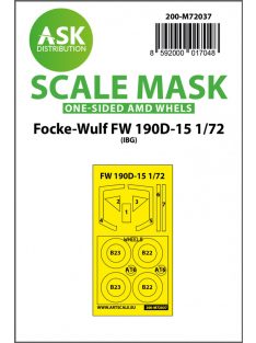   Art Scale - 1/72 Focke-Wulf Fw 190D-15 one-sided painting mask for IBG