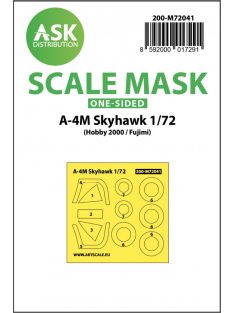   Art Scale - 1/72 A-4M Skyhawk one-sided painting mask for Hobby2000/Fujimi