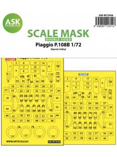   Art Scale - 1/72 Piaggio P.108B double-sided painting express mask for Special Hobby