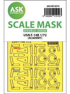   Art Scale - 1/72 F-14B double-sided express fit mask for Academy