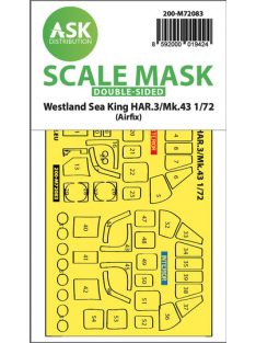   Art Scale - 1/72 Westland Sea King HAR.3 / Mk.43  double-sided express fit mask for Airfix