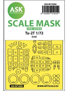 Art Scale - 1/72 Tu-2T  one-sided express fit mask for ICM