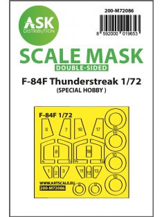   Art Scale - 1/72 F-84F Thunderstreak  double-sided express fit mask for Special Hobby