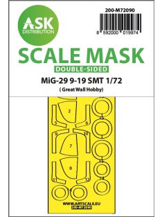   Art Scale - 1/72 MiG-29 9-19 SMT double-sided express fit mask for GWH