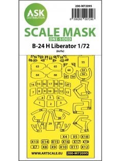   Art Scale - 1/72 B-24H Liberator one-sided fit express mask for Airfix