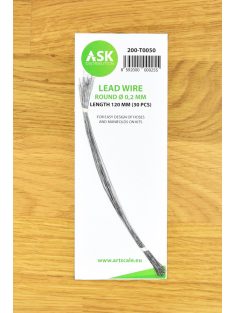 Art Scale - Lead Wire - Round Ø 0,2 mm x 120 mm (30 pcs)