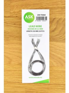 Art Scale - Lead Wire - Round Ø 0,3 mm x 250 mm (30 pcs)