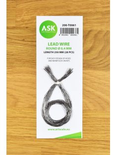 Art Scale - Lead Wire - Round Ø 0,4 mm x 250 mm (28 pcs)