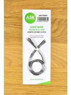 Art Scale - Lead Wire - Round Ø 0,7 mm x 250 mm (16 pcs)