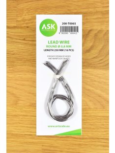 Art Scale - Lead Wire - Round Ø 0,8 mm x 250 mm (16 pcs)