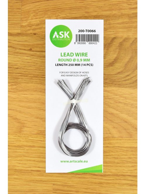 Art Scale - Lead Wire - Round Ø 0,9 mm x 250 mm (14 pcs)