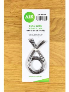 Art Scale - Lead Wire - Round Ø 1 mm x 250 mm (14 pcs)