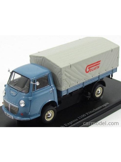 Autocult - Goliath Express 1100 Flatbed Truck Germany 1957 Blue Light Grey