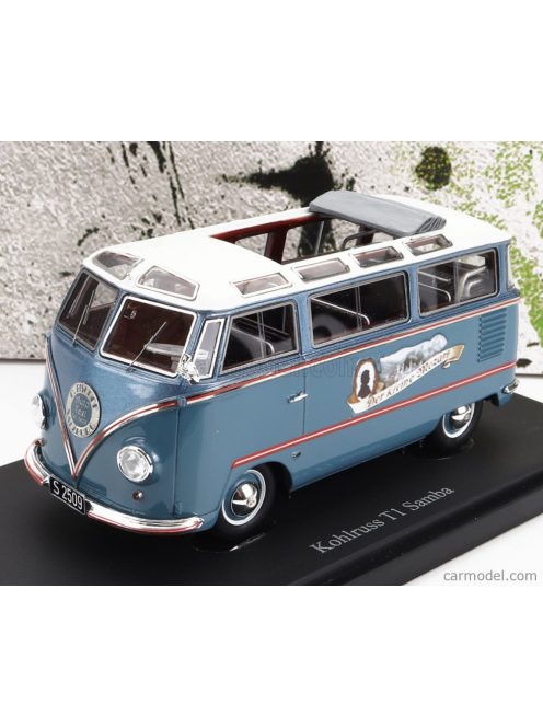 Autocult - Kohlruss T1 Samba Van Der Klein Mozart Austria 1955 Blue