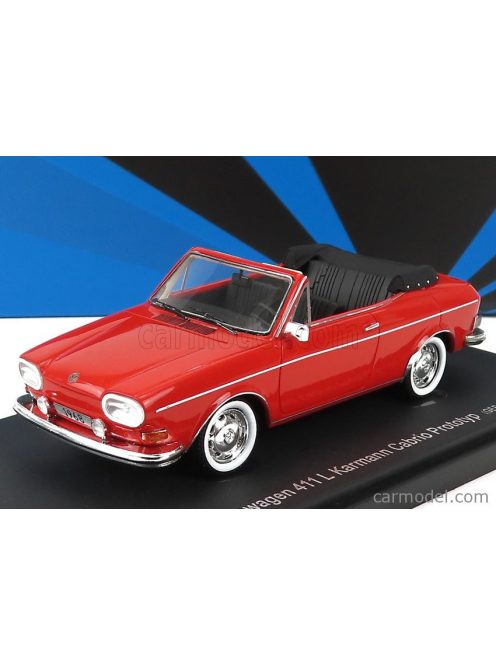 Avenue43 - Volkswagen 411L Karmann Cabriolet Open Germany 1968 Red