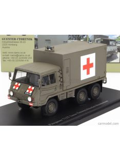   Autocult - Steyr-Puch 712T 6X6 Truck Pinzgauer 3-Assi Military Ambulance 1977 Military Green