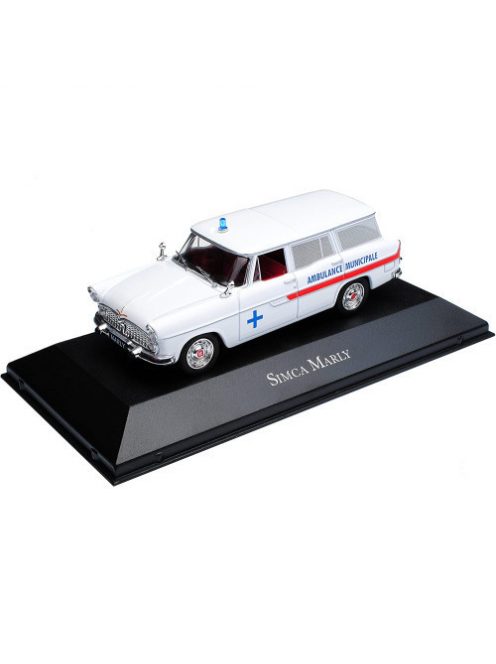 Atlas - 1:43 Simca Marly Break Station Wagon Amblunace, 1959, White