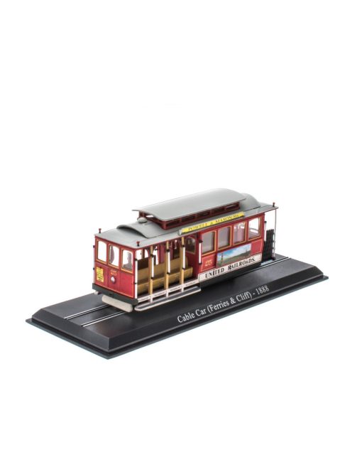 ATLAS - 1:87 Cable Car (Ferries & Cliff) - San Francisco 1888 - Limited Edition – ATLAS