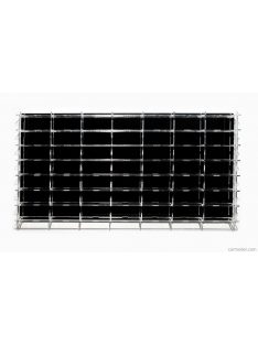   Atlantic - Vetrina Display Box Espositore - For 49 Cars 1/64 Lungh.Lenght Cm 78.0 X Largh.Width Cm 8.0 X Alt.Height Cm 38.0 (Altezza Utile Tra I Ripiani Cm 4.5 Inner Height Among Shelves) Plastic Display