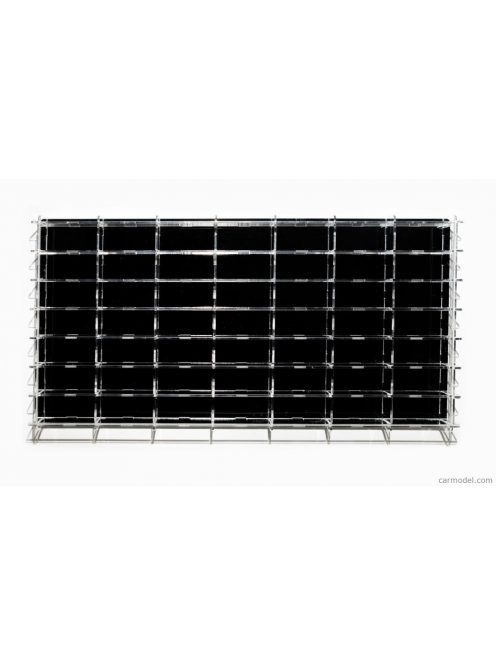 Atlantic - Vetrina Display Box Espositore - For 49 Cars 1/64 Lungh.Lenght Cm 78.0 X Largh.Width Cm 8.0 X Alt.Height Cm 38.0 (Altezza Utile Tra I Ripiani Cm 4.5 Inner Height Among Shelves) Plastic Display