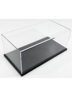   Atlantic - VETRINA DISPLAY BOX DETROIT BASE NERA - BLACK BASE - Lungh.LENGHT cm 32.5 X Largh.WIDTH cm 16.5 X Alt.HEIGHT cm 12.5 (altezza interna 12 cm) PLASTIC DISPLAY