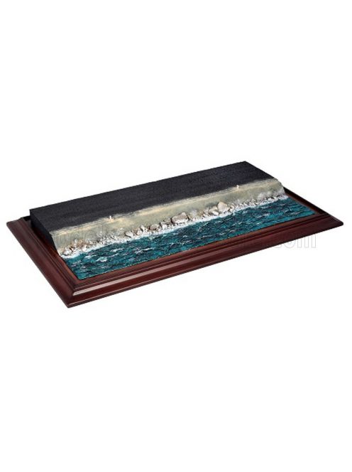 Atlantic - VETRINA DISPLAY BOX DIORAMA BASE STRADA LITORALE Lungh.LENGHT cm 57.0 X Largh.WIDTH cm 30.0 X Alt.HEIGHT cm 2.5 - SEA SIDE BASE - CARS NOT INCLUDED - COVER Lungh.LENGHT cm 52.0 X Largh.WIDTH cm 25.0 X Alt.HEIGHT cm 16.5 VARIOUS