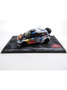   Atlas - 1:43 2016 Volkswagen Polo R WRC #1 Sebastien Ogier/ Julien Ingrassia, Rally Monte Carlo, Blue/White - ATLAS