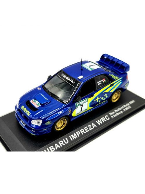 Atlas - 1:43 2003 Subaru Impreza Wrc #7 New Zealand Rally P. Solberg/ P. Mills