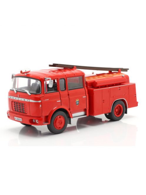 Atlas - 1:43 Berliet Gak 17 Ftp Fire Engine, 1960, Red