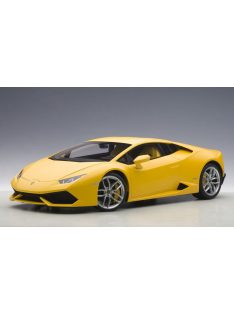   Autoart - 1:12 Lamborghini Huracan LP610-4 (Giallo Horus) matt yellow 2014 (composite model/full openings) - AUTOart