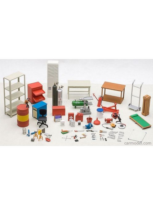 Autoart - 1:18 Garage Kit Set (Version 1)