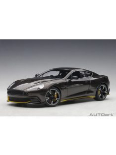   Autoart - 1:18 Aston Martin Vanquish S 2017 (Kopi Bronze/Yellow Accents) (Composite Model/Full Openings)