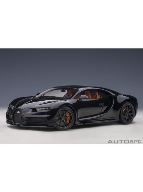 Autoart - 1:18 Bugatti Chiron Sport 2019 (Nocturne Black) (Composite Model/Full Openings With Workable Rear Spoiler)