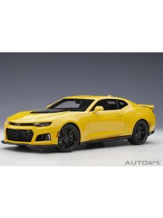   Autoart - 1:18 Chevrolet Camaro ZL1 2017 (bright yellow) (composite model/full openings) – Autoart