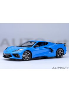   Autoart - 1:18 Chevrolet Corvette C8 Stingray Z51 (rapid blue) 2020 (composite model/full openings, 4 openings)