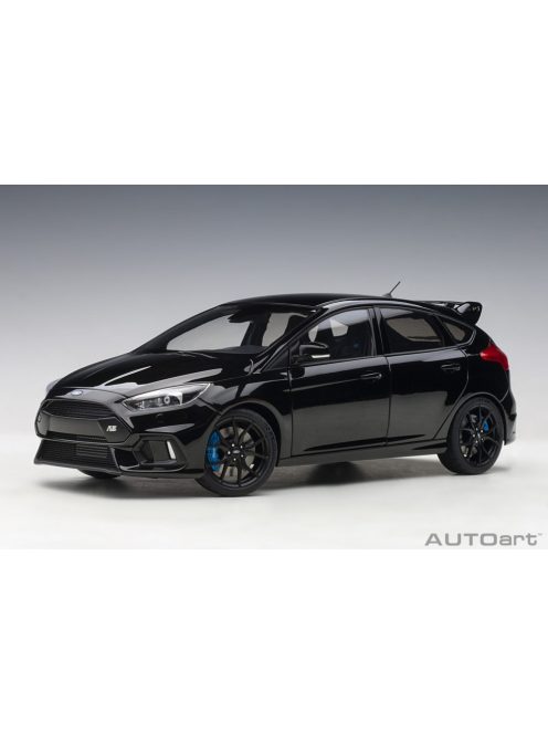 Autoart - 1:18 Ford Focus RS 2016 (shadow black) (composite model/full openings) – Autoart