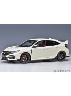   Autoart - Honda Civic Type R (Fk 8) (Championship White) 2021 (Composite Model/Full Openings) Autoart