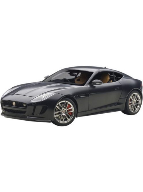 Autoart - 1:18 Jaguar F-Type R Coupe (Matt Black) 2015 (Composite Model/Full Openings)