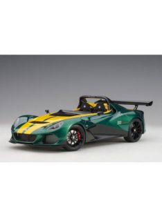   Autoart - 1:18 Lotus 3-Eleven (Green/ Yellow Stripes) (Composite Model/No Openings)