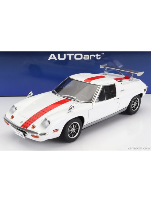 Autoart - Lotus Europa Special 1975 - The Circuit Wolf - (Hero) Yuya Fubuki - Manga Movie White Red