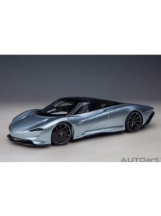   Autoart - 1:18 Mclaren Speedtail (Frozen Blue) 2020 (Composite Model/ 2 Door Openings, Total 4 Openings)