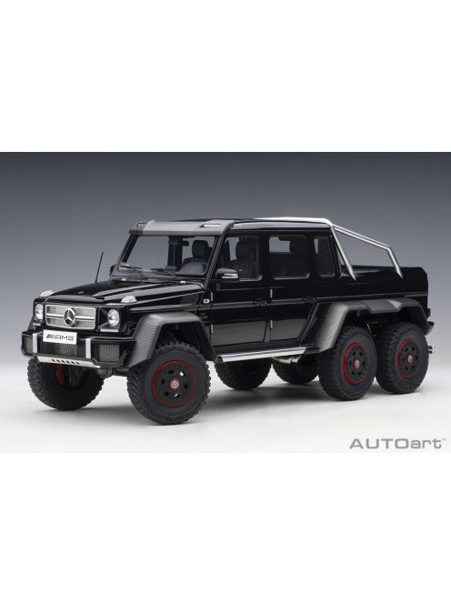 Autoart - Mercedes-Benz G 63 AMG 6x6 (Gloss Black) 2013 (composite model/full openings)