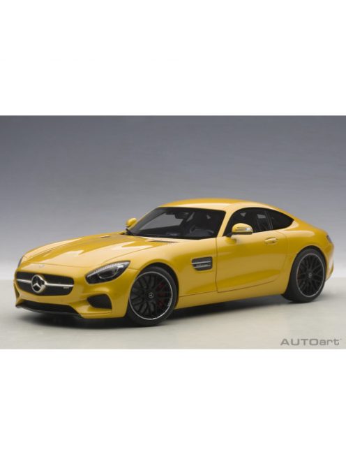 Autoart - 1:18 Mercedes-Amg Gt S (Amg Solarbeam/Yellow Orange) (Composite Model/Full Openings) 2015