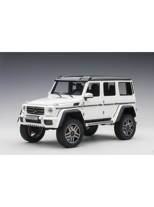 Autoart - 1:18 Mercedes-Benz G 500 4x4-2 2016 (gloss white)(composite model/full openings) – AUTOART