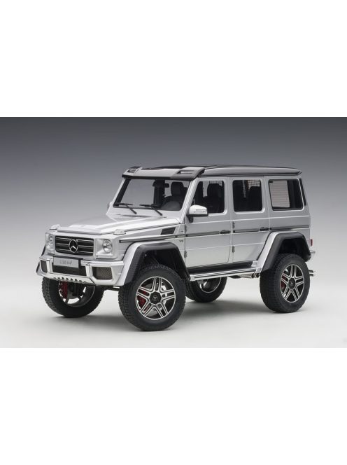 Autoart - 1:18 Mercedes-Benz G 500 4x4-2 2016 (silver) (composite model/full openings) – AUTOART