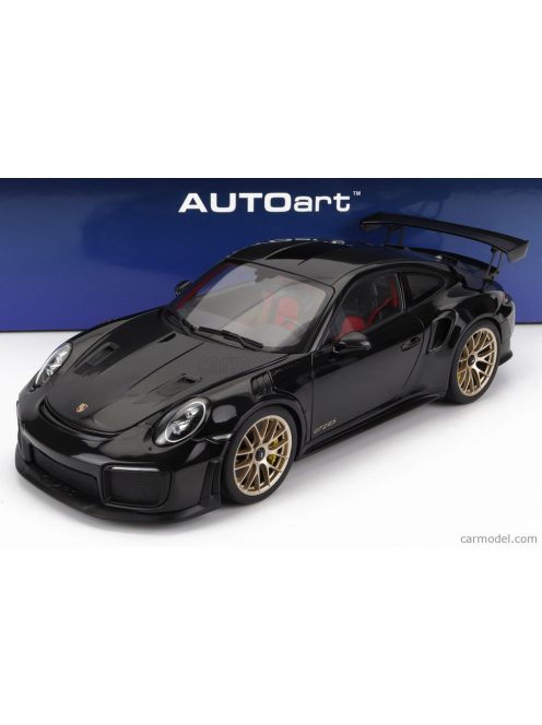 Autoart - Porsche 911 991-2 Gt2 Rs Weissach Package 2019 Black