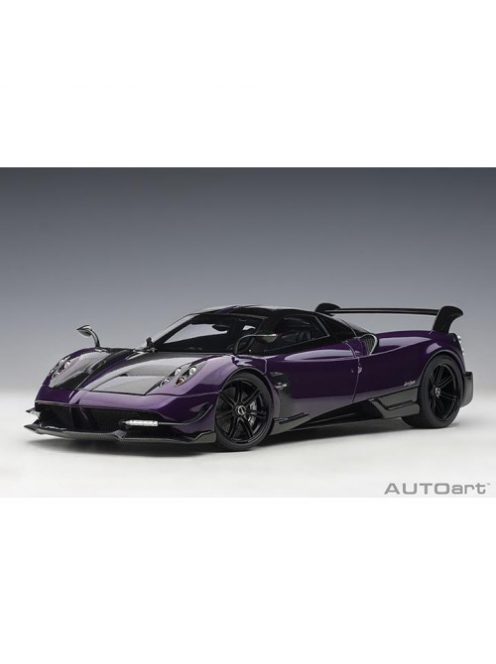 Autoart - 1:18 Pagani Huayra Bc 2016 (Viola/Carbon) (Composite Model/Full Openings)