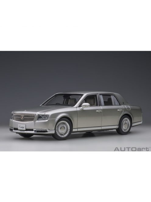 Autoart - 1:18 Toyota Century Special Edition With Curtain (Silver) 2019 (Composite Model/Full Openings, Total 6 Openings)