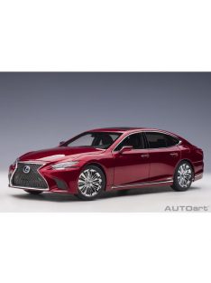   Autoart - 1:18 Lexus Ls 500H 2018 (Morello Redmetallic/Black Interior)(Composite Model/Full Openings)