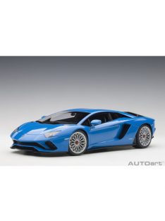   Autoart - 1:18 Lamborghini Aventador S 2017 (Blu Nila/Pearl Blue) (Composite Model/Full Openings)